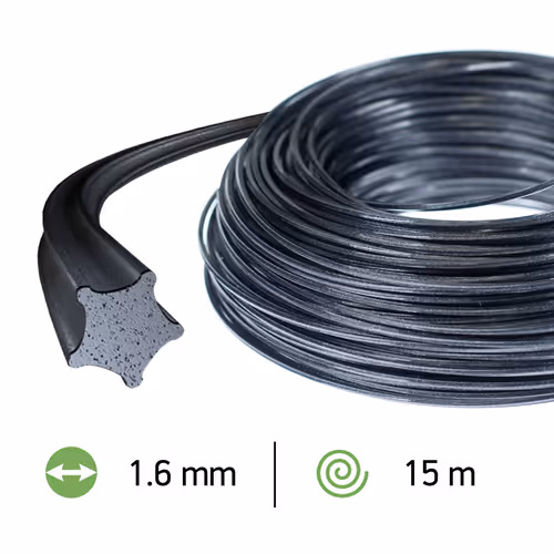 Fil de coupe en étoile Nylium®, 1,6 mm, 15 m