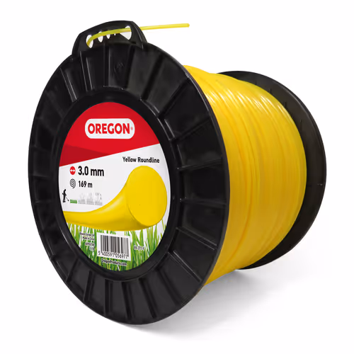 Fil de coupe rond jaune, 3 mm, bobine de 3 lb/169 m