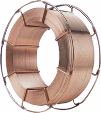 Fil MAG plein acier G3Si1/ER70S-6 Ø 1,0 mm - Bobine éco. B300/18 kg