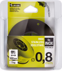 Fil MIG plein inox ER308LSi/G19 9LSi Ø 0,8 mm - Bobine S100/1 kg