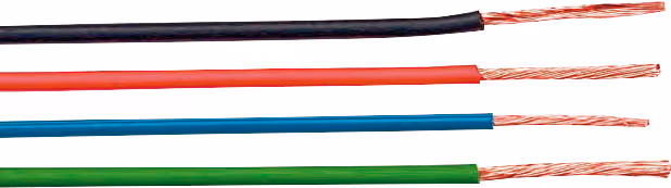 Fil monoconducteur 0.75mm² noir 25m