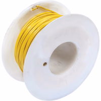 Fil monoconducteur jaune 1mm² rouleau de 50m