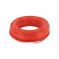 Fil monoconducteur rouge 4,0mm² blister de 10m
