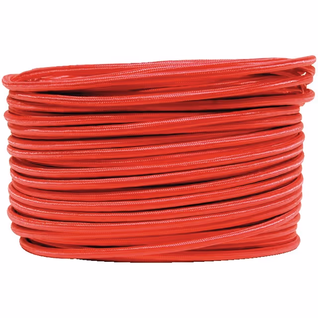 FIL RIGIGE 1,5mm² ROUGE H07VU ROULEAU DE 25M