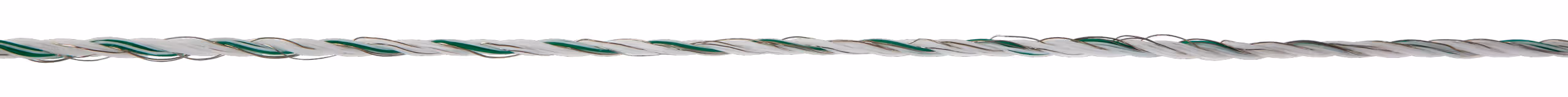 Fil StarClasse blanc/vert 400m 3x0,25cu+3x0,20 inox