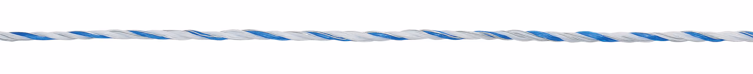 Fil TopLine Plus blanc/bleu, 200m, 6x0,3mm
