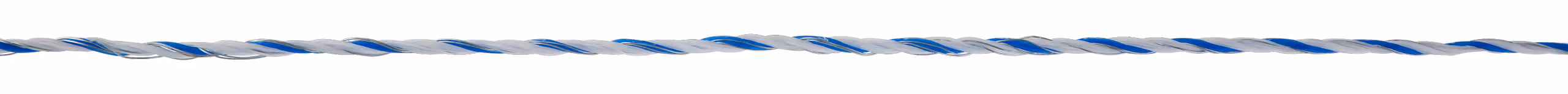 Fil TopLine Plus blanc/bleu, 200m, 6x0,3mm