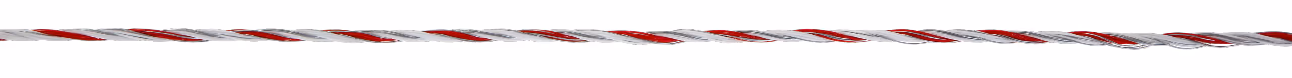 Fil TopLine Plus blanc/rouge, 1000m, 9x0,25mm