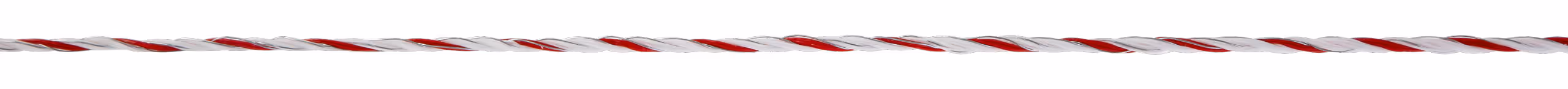 Fil TopLine Plus blanc/rouge, 300m, 3x0,3mm