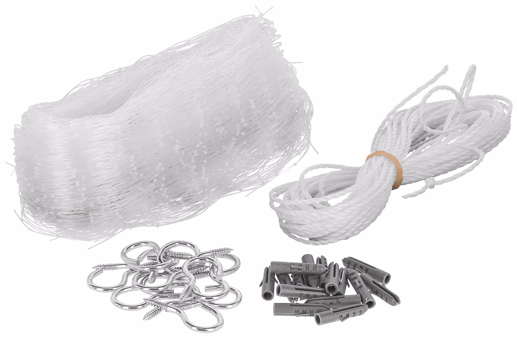 Filet de protection transparent, 6X3m
