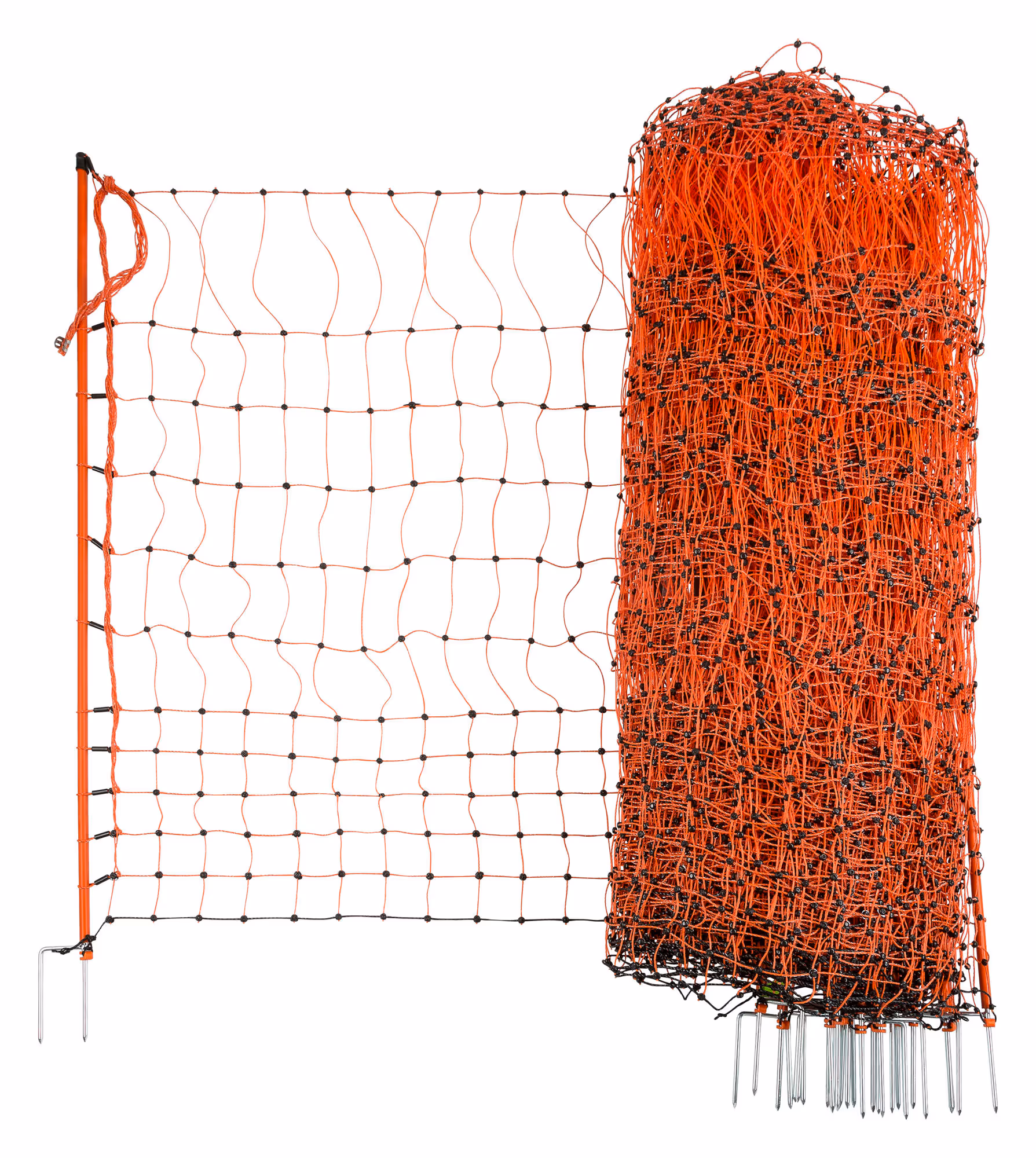 Filet E volaille 50m orange, 106cm, double pointe