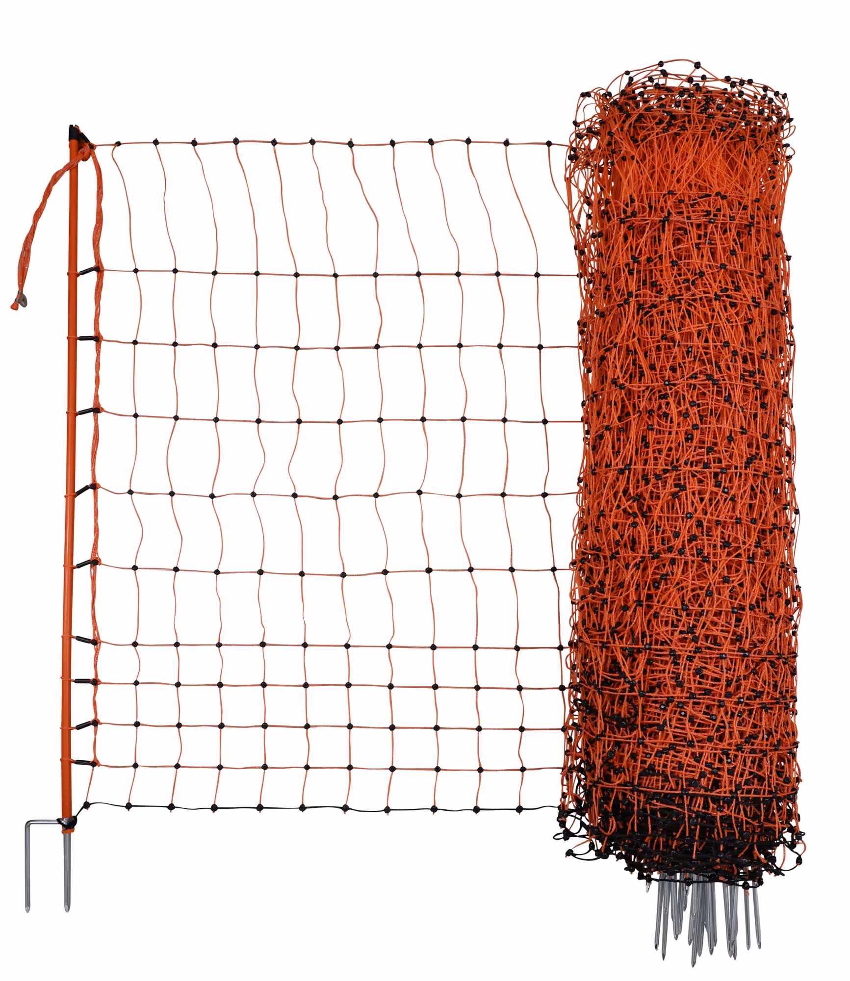 Filet E volaille 50m orange, 106cm, double pointe