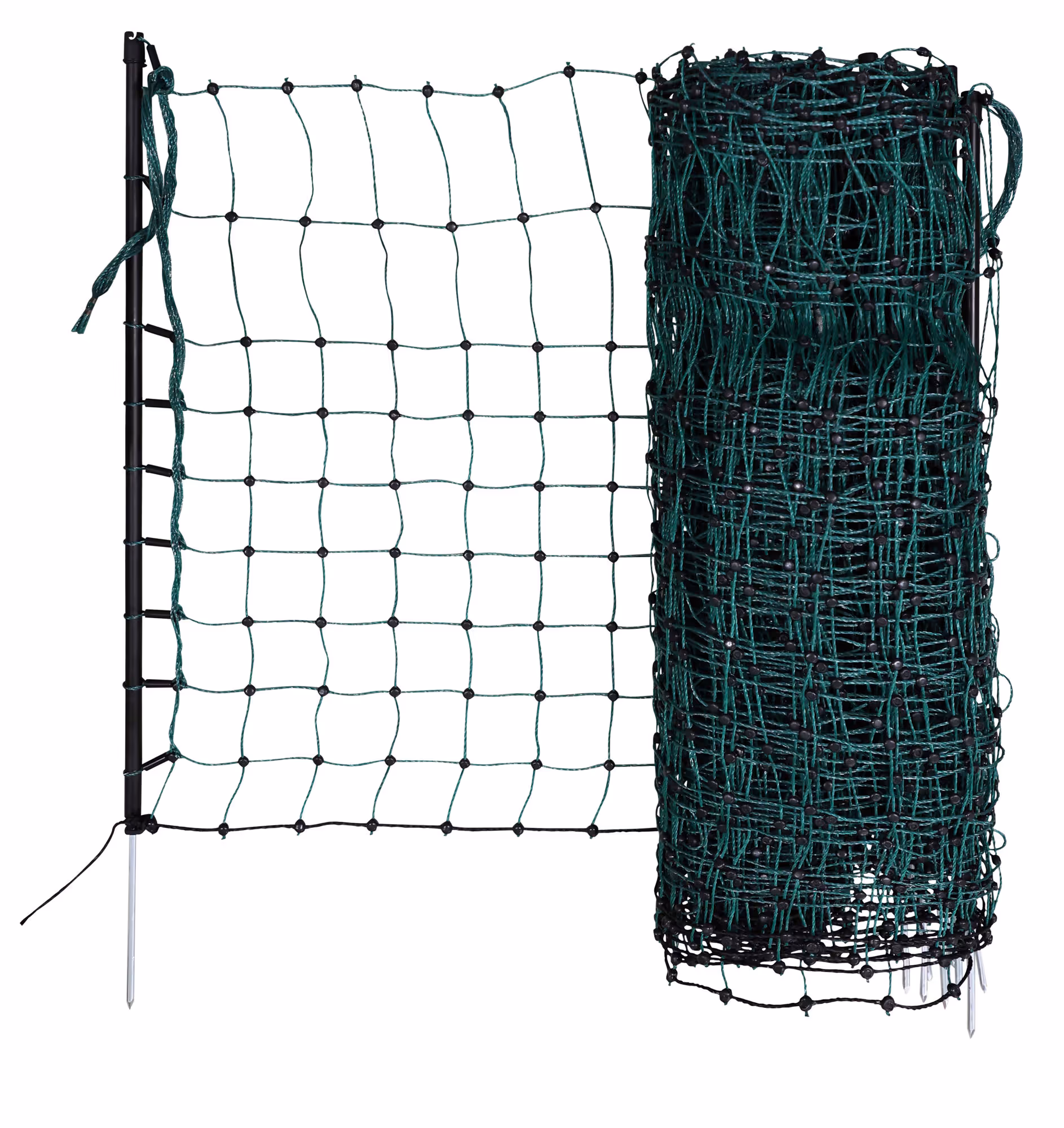 Filet lapin 65 cm, simple pointe, vert, 50 m