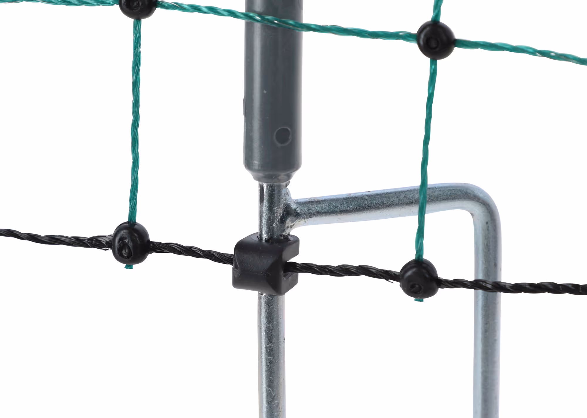 Filet vol. Premium, vert, 50 m 106 cm double pointe électrif.