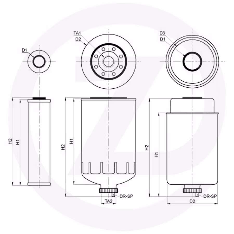 Filtre à air extérieur 