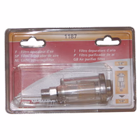 Filtre a air separateur d'eau 1/4" femelle/male