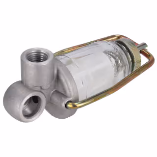 Filtre à carburant avec bagues d'étanchéité