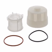 Filtre à carburant avec matériel de construction