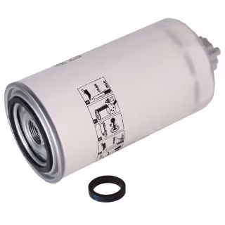 Filtre à carburant avec rondelle d'étanchéité