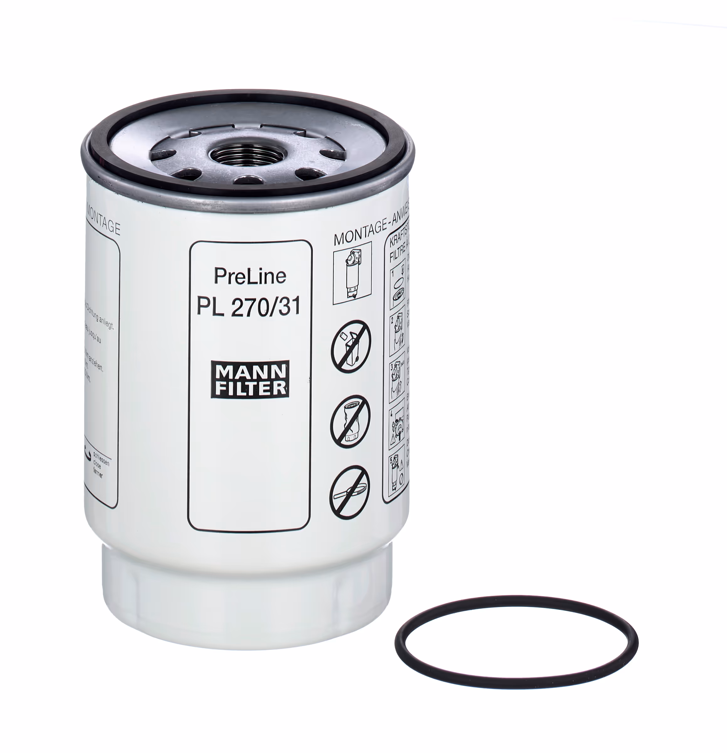 Filtre à carburant PL270/31z MANN-FILTER