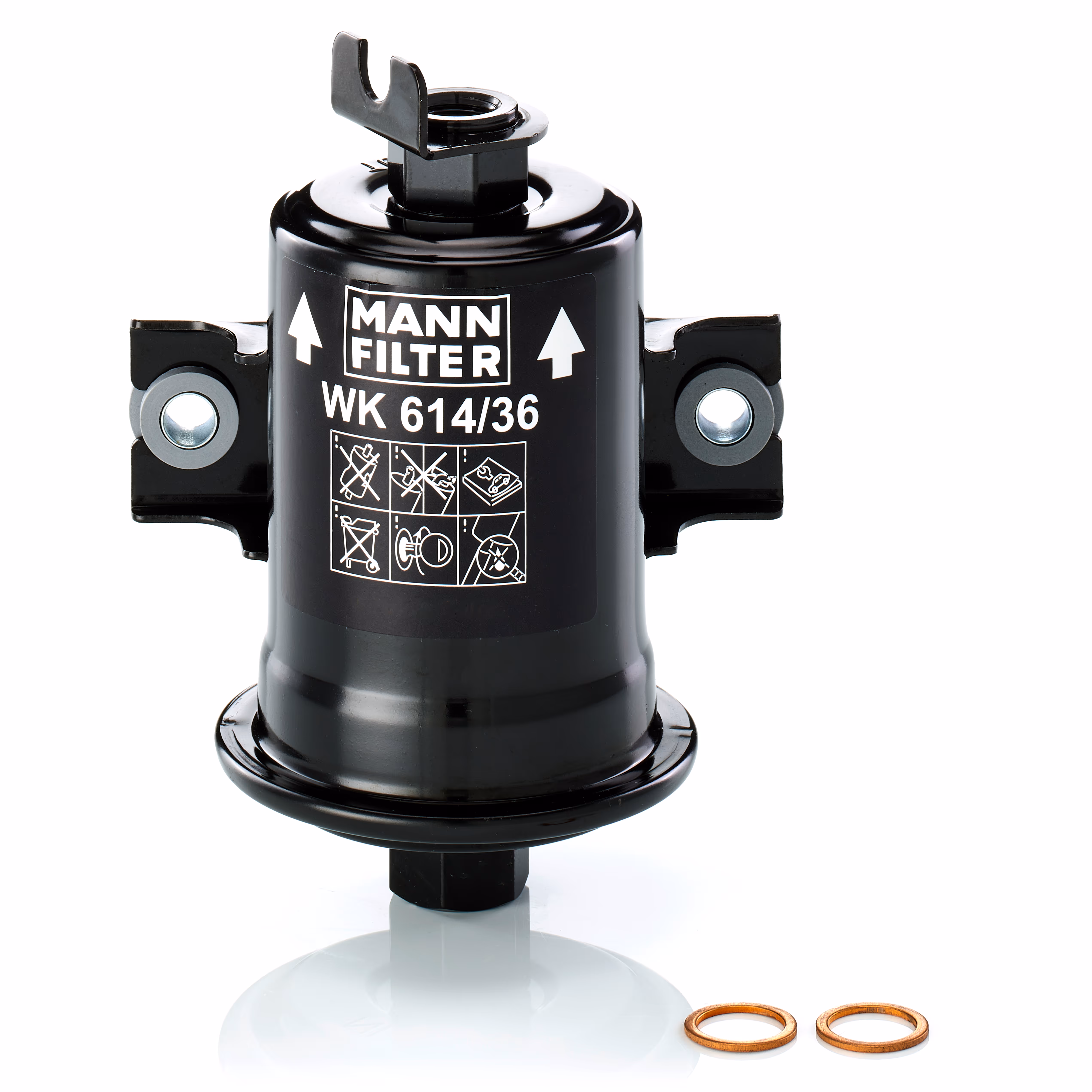 Filtre à carburant WK614/36x MANN-FILTER