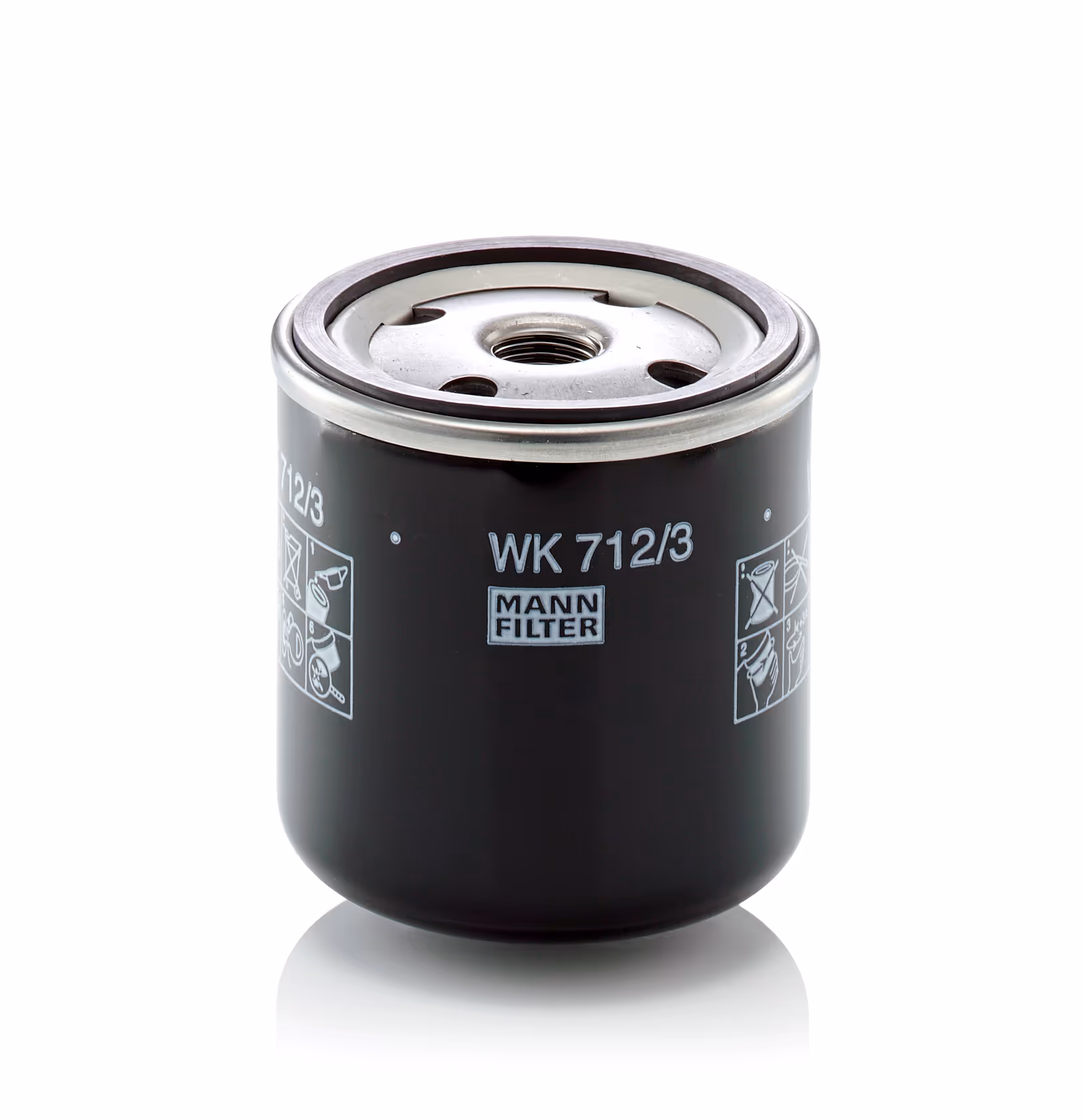 Filtre à carburant WK712/3 MANN-FILTER