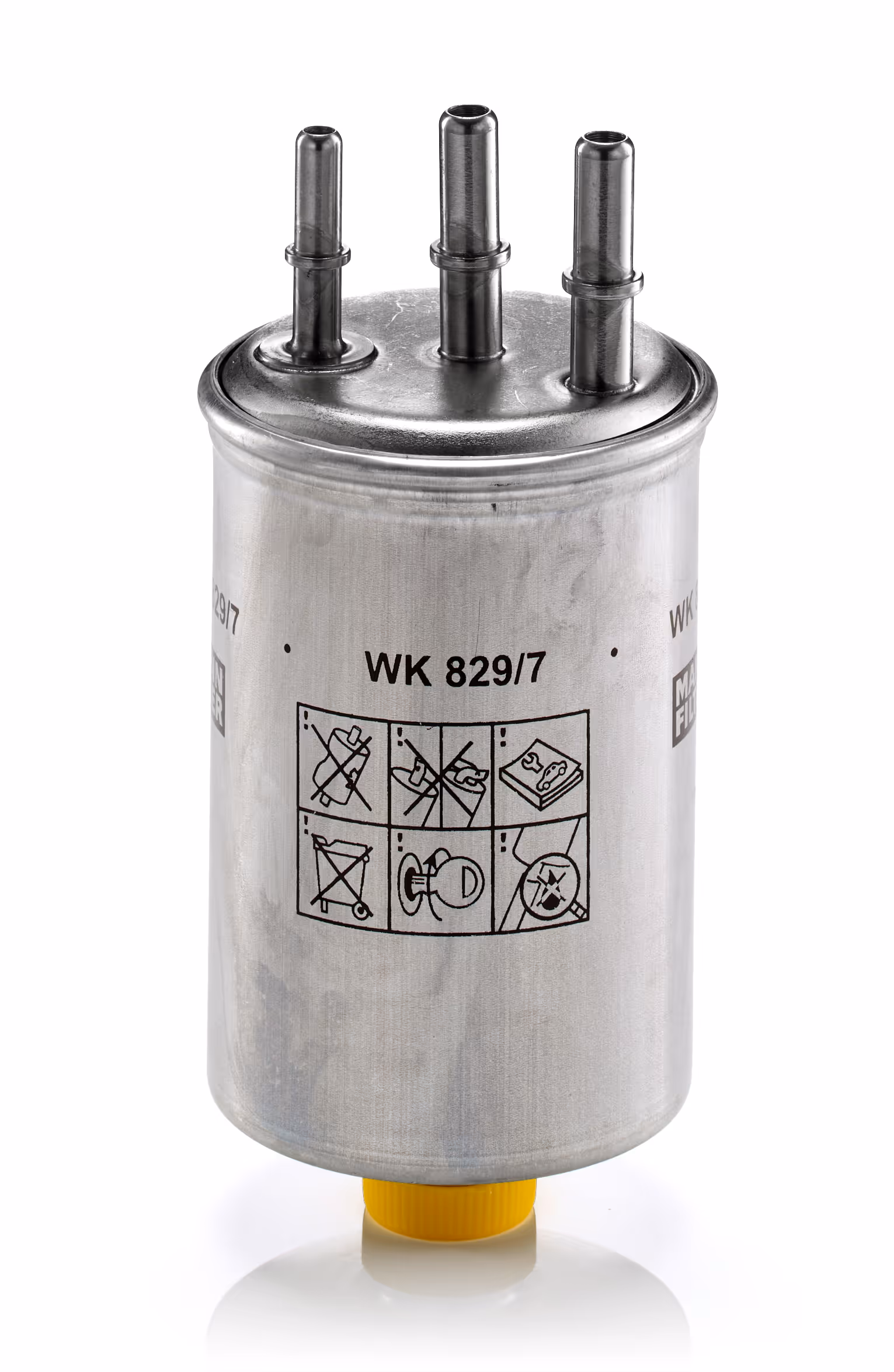 Filtre à carburant WK829/7 MANN-FILTER