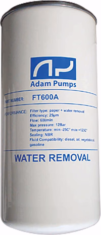 FILTRE A GASOIL A ABSORPTION D'EAU 60L/MIN POUR STATION 56160