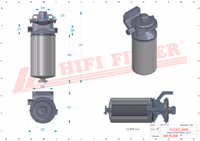 FILTRE A GASOIL COMPLET Hifi Filter MO 1662
