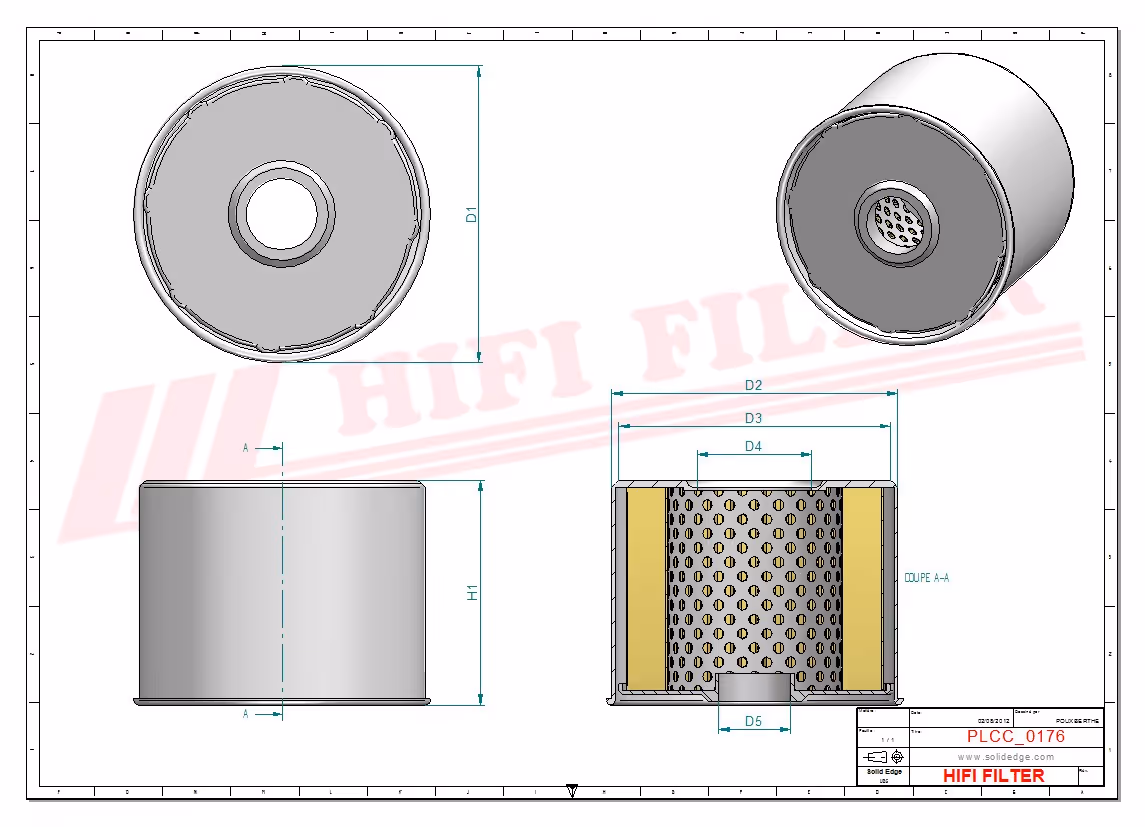 FILTRE A GASOIL Hifi Filter SN 30006