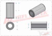 FILTRE A GASOIL Hifi Filter SN 40860