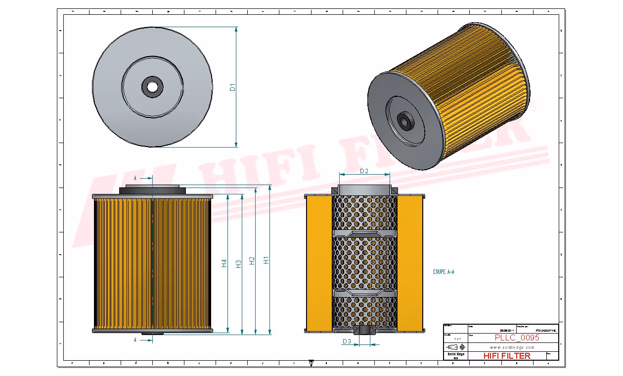 FILTRE A HUILE Hifi Filter SO 6102
