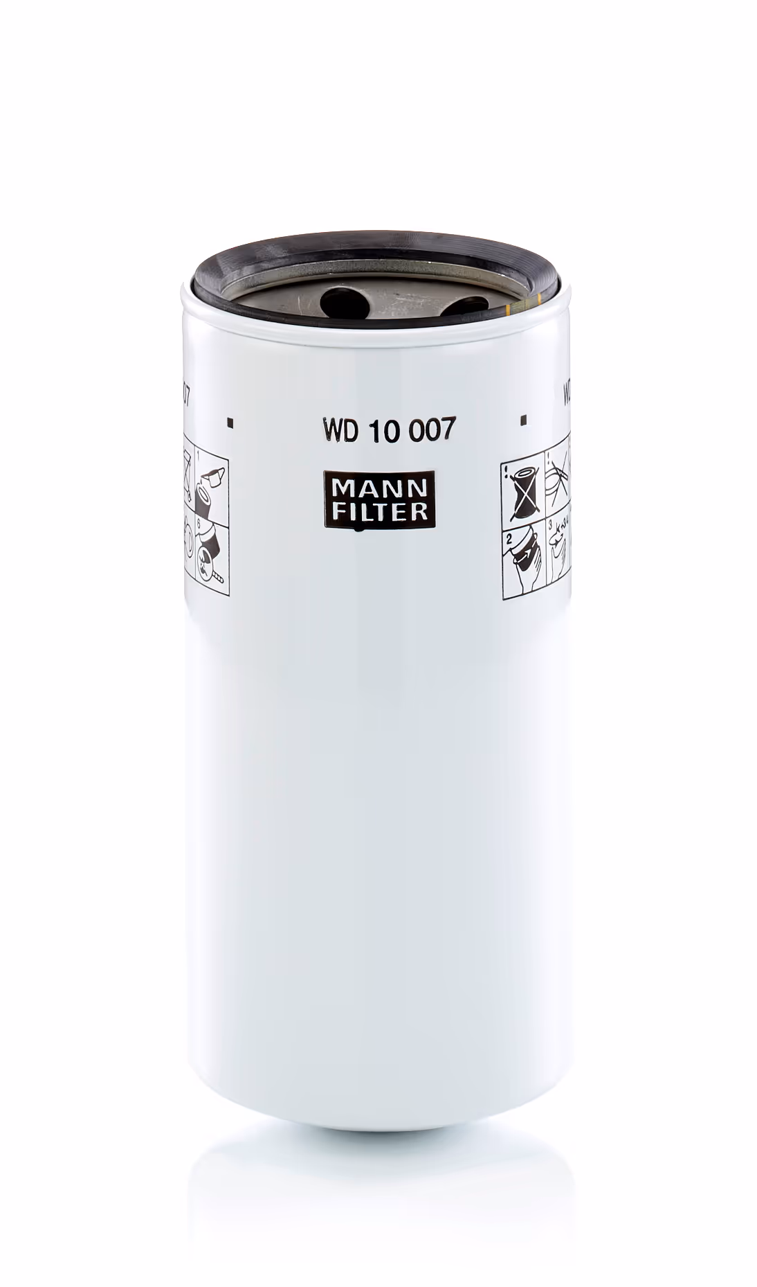 Filtre à huile hydraulique WD10007 MANN-FILTER
