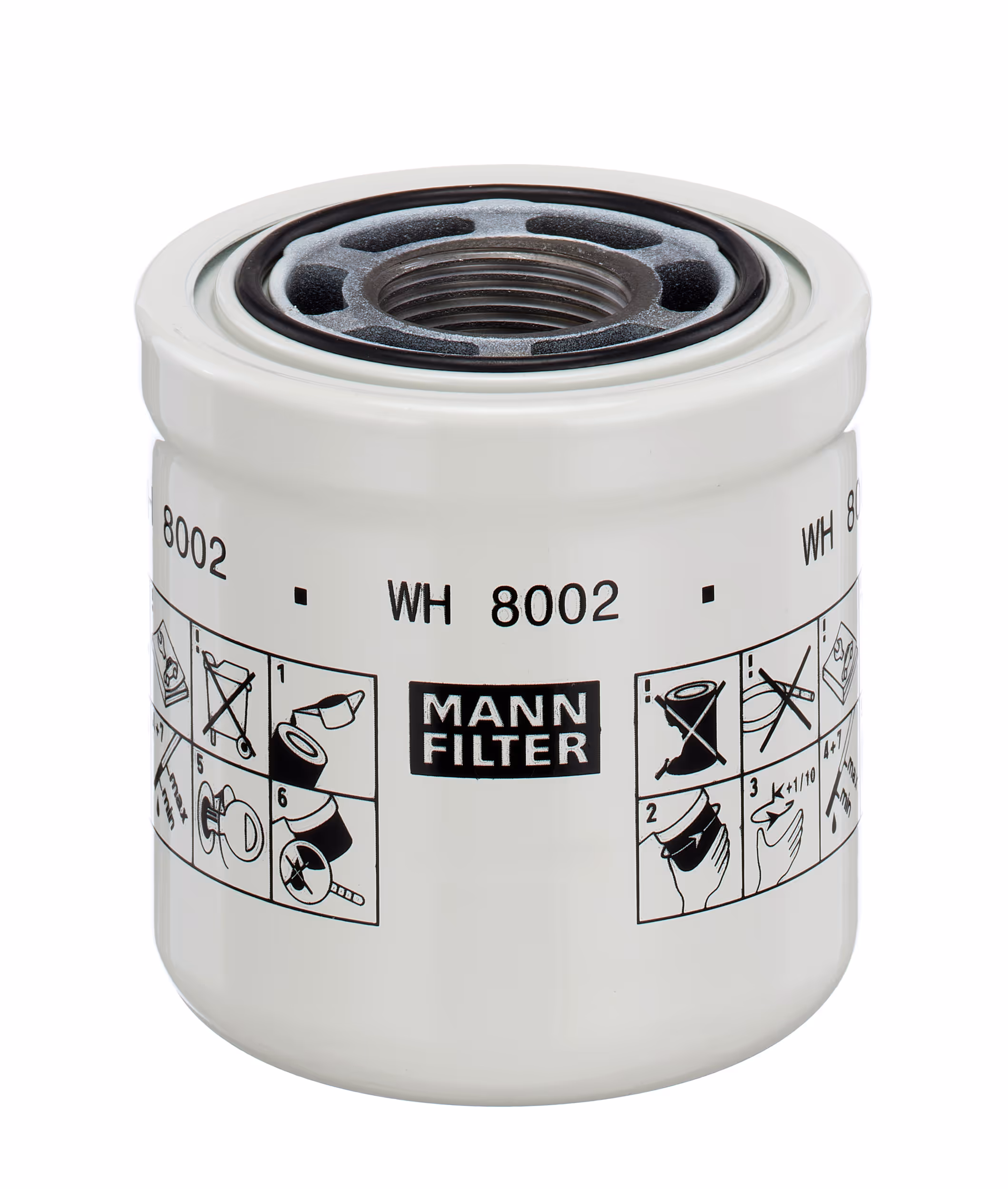 Filtre à huile hydraulique WH8002 MANN-FILTER