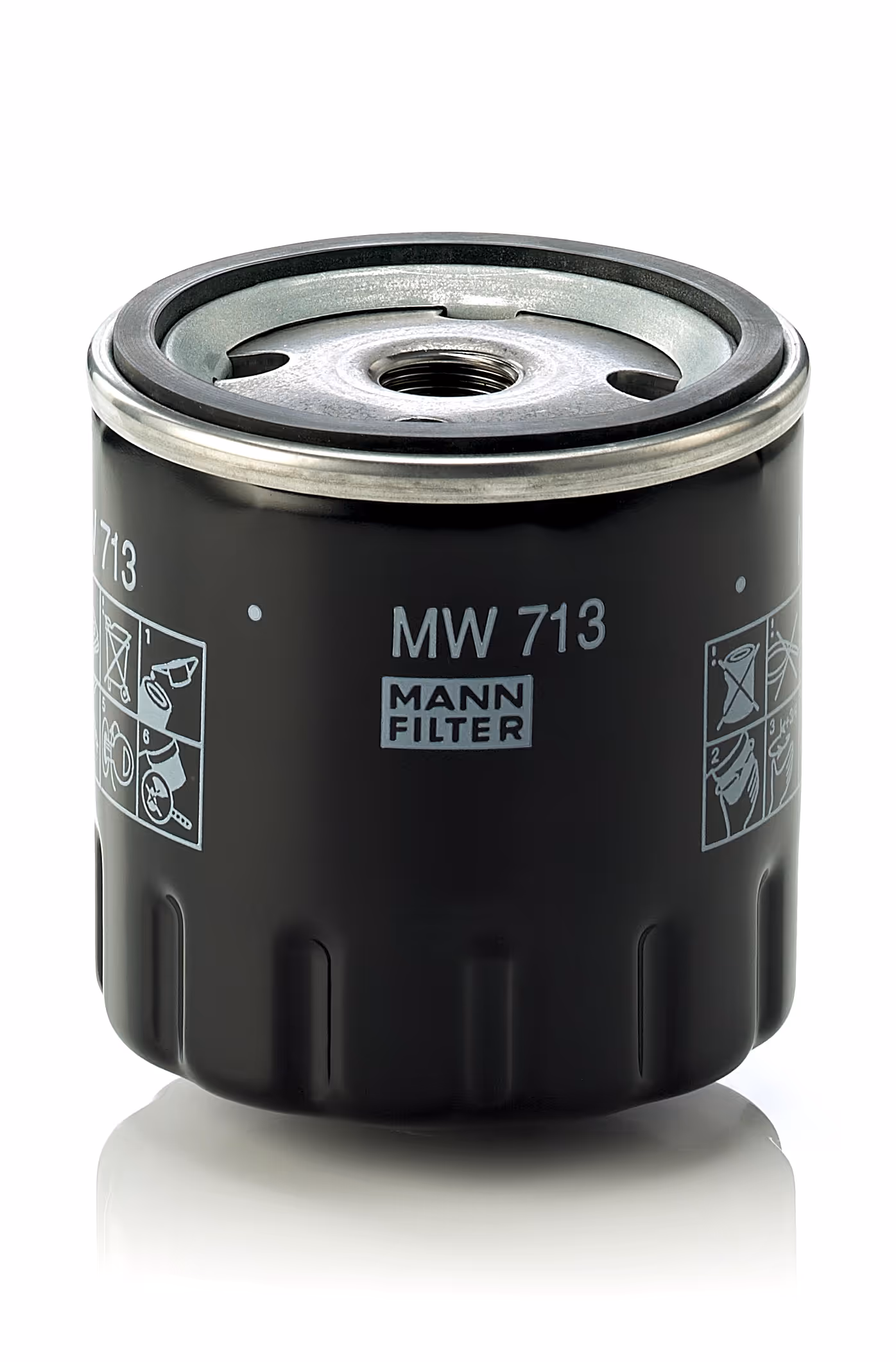 Filtre à huile moteur MW713 MANN-FILTER