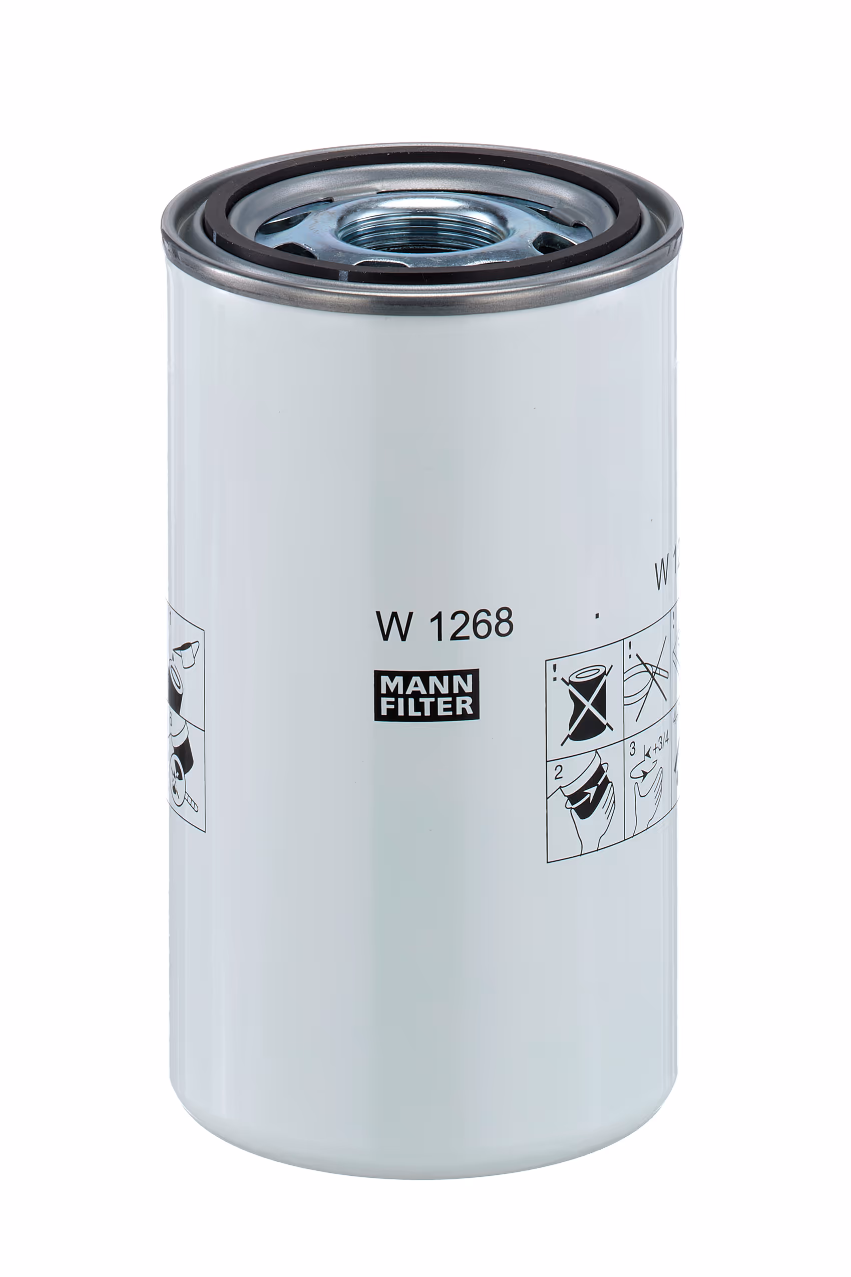 Filtre à huile moteur W1268 MANN-FILTER