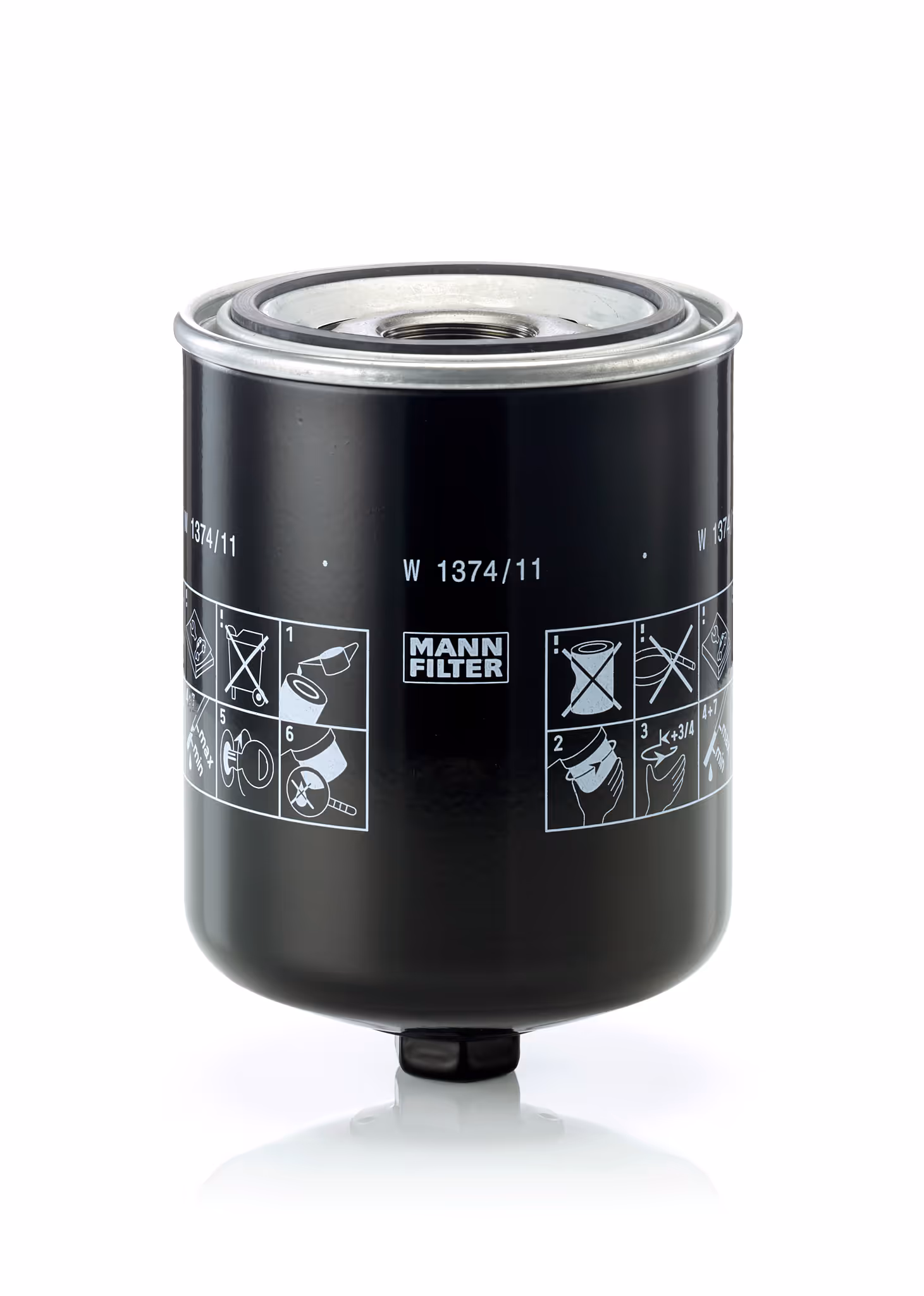 Filtre à huile moteur W1374/11 MANN-FILTER