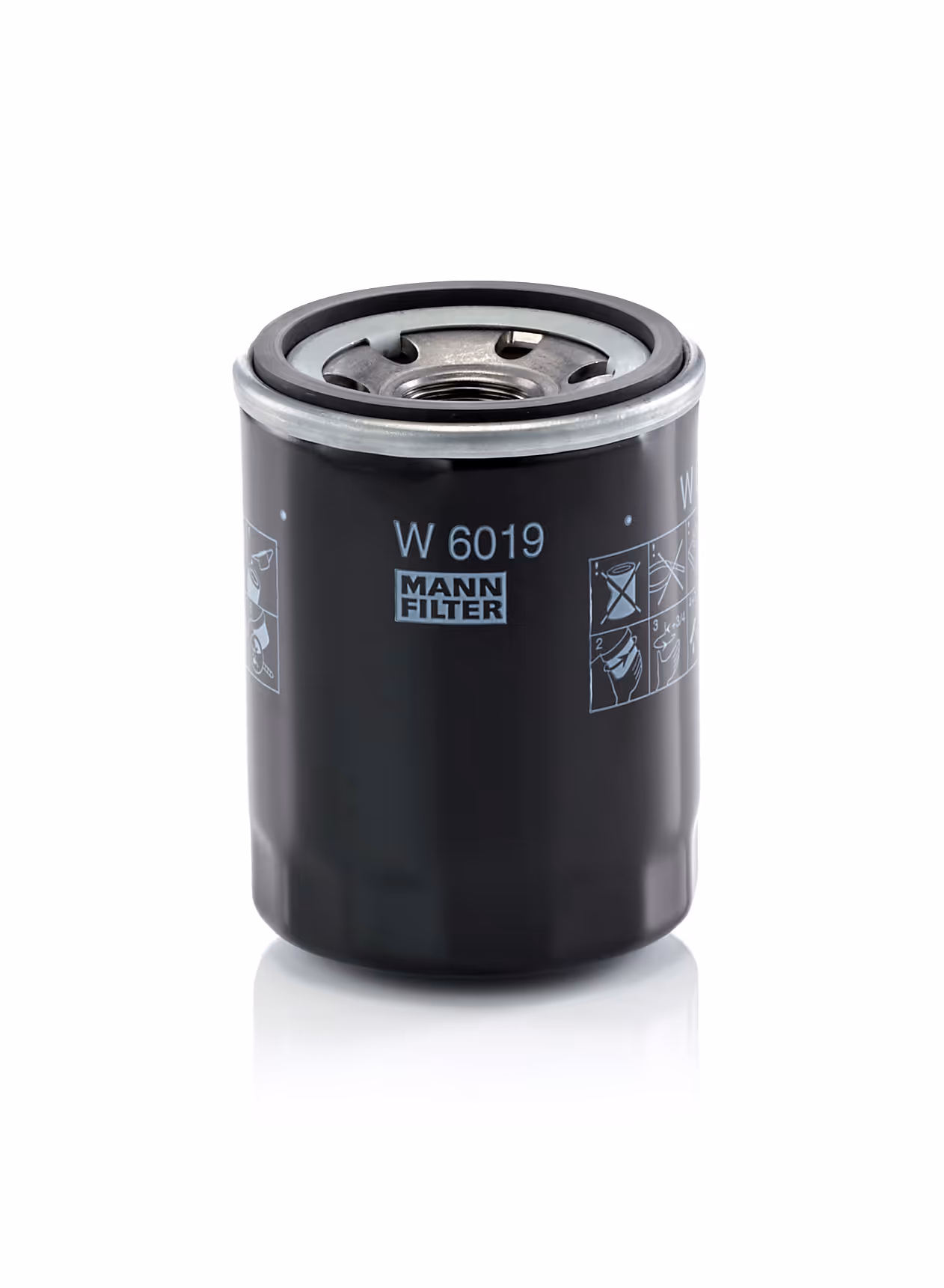 Filtre à huile moteur W6019 MANN-FILTER