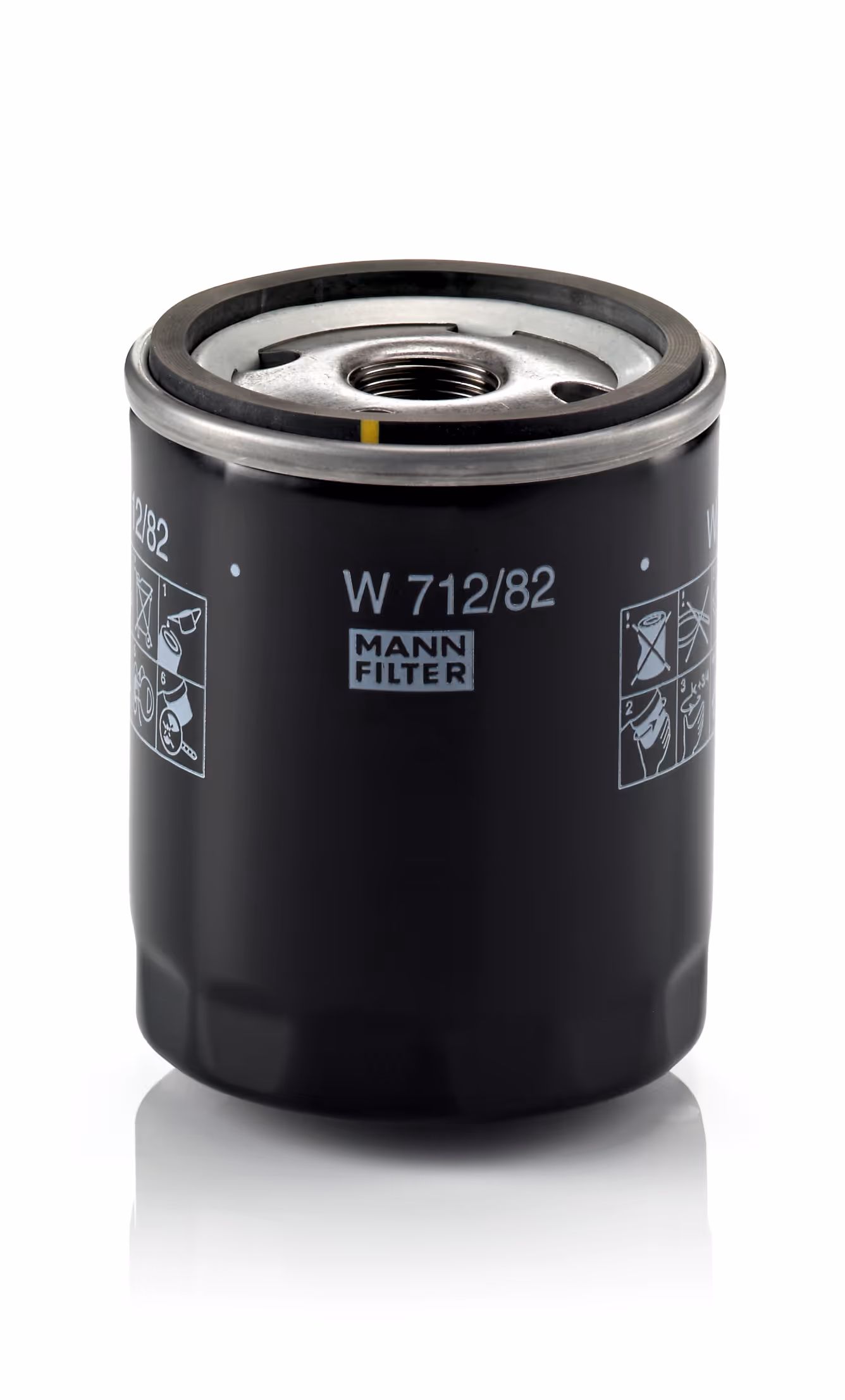 Filtre à huile moteur W712/82 MANN-FILTER