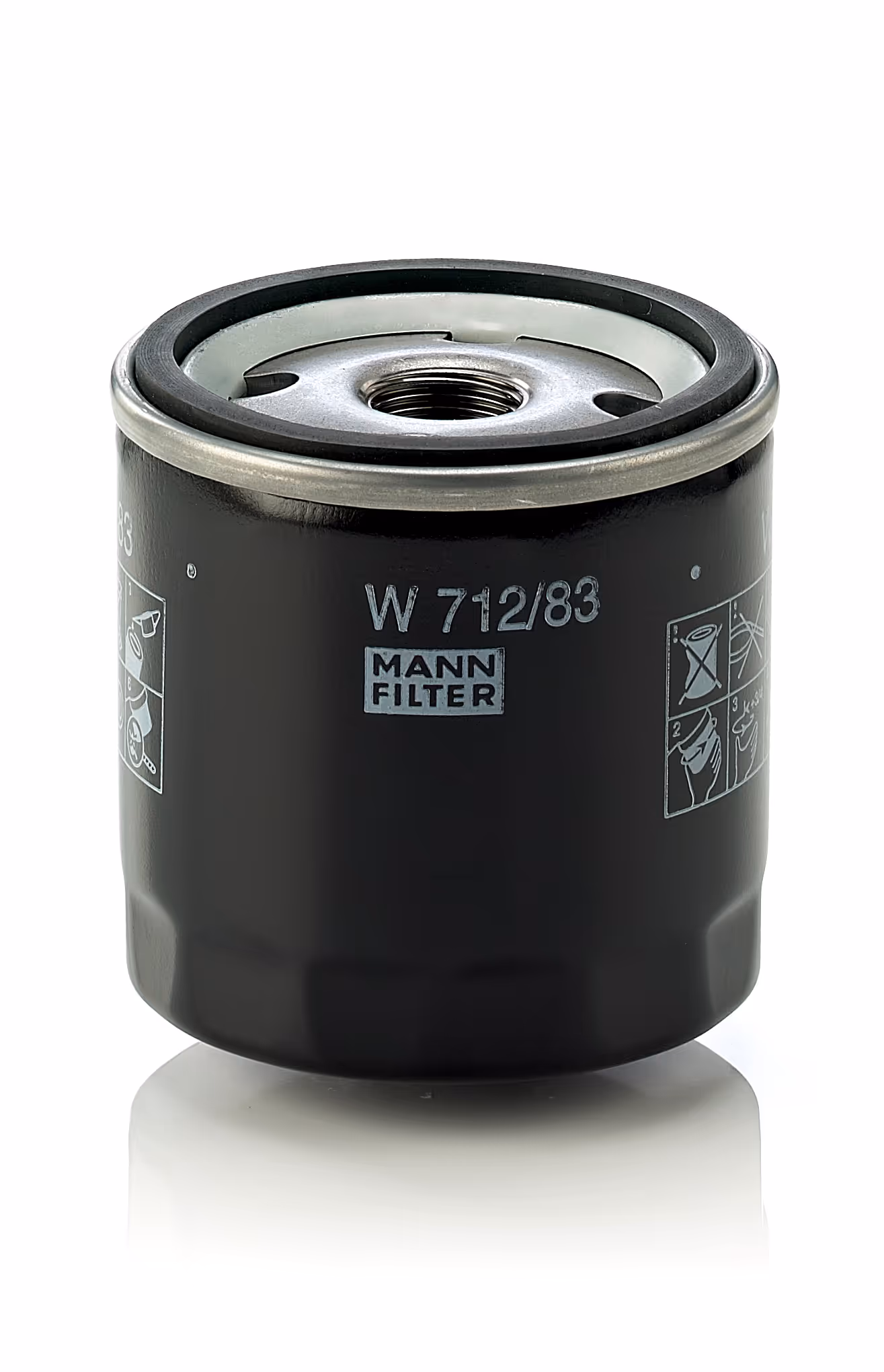 Filtre à huile moteur W712/83 MANN-FILTER