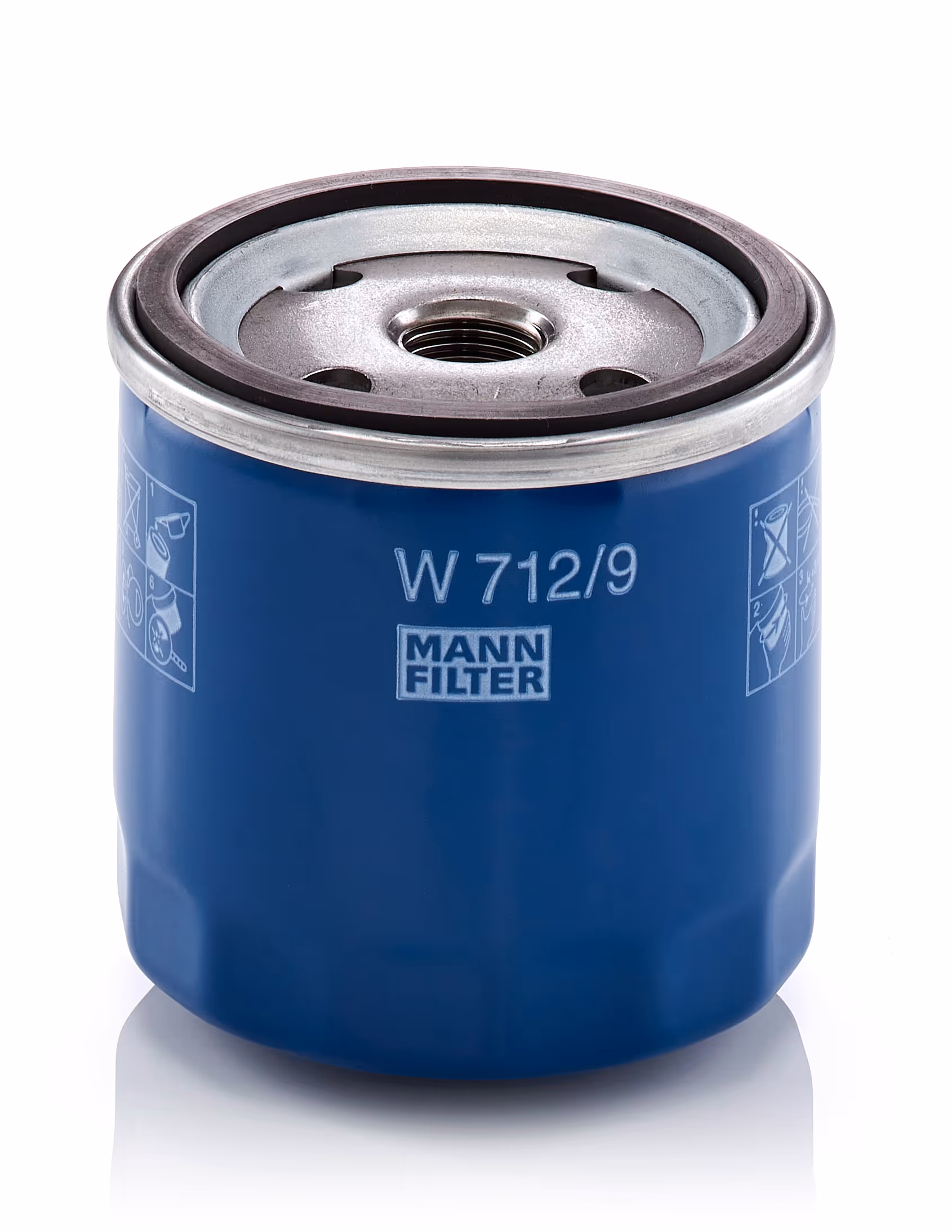 Filtre à huile moteur W712/9 MANN-FILTER