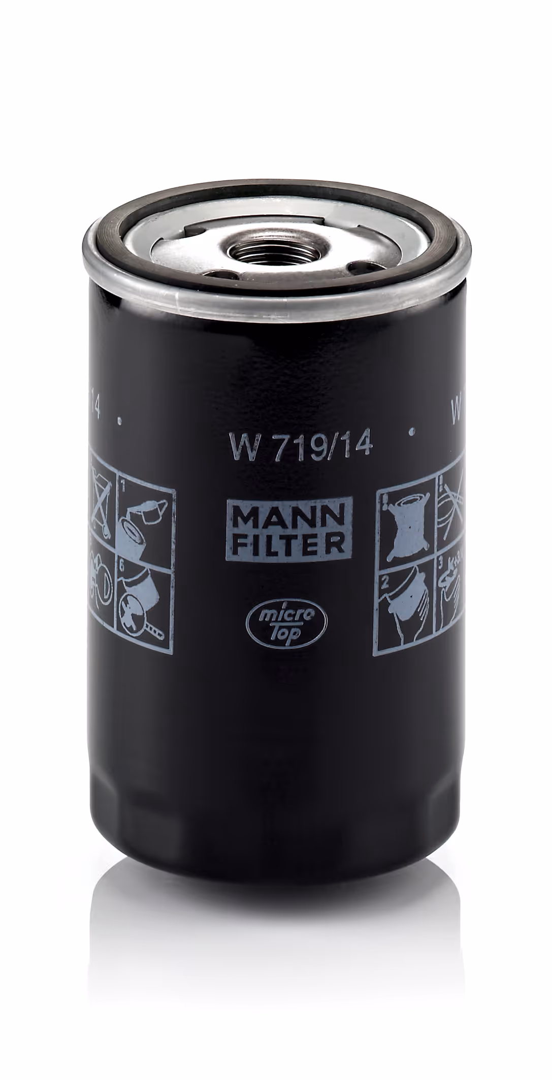 Filtre à huile moteur W719/14 MANN-FILTER
