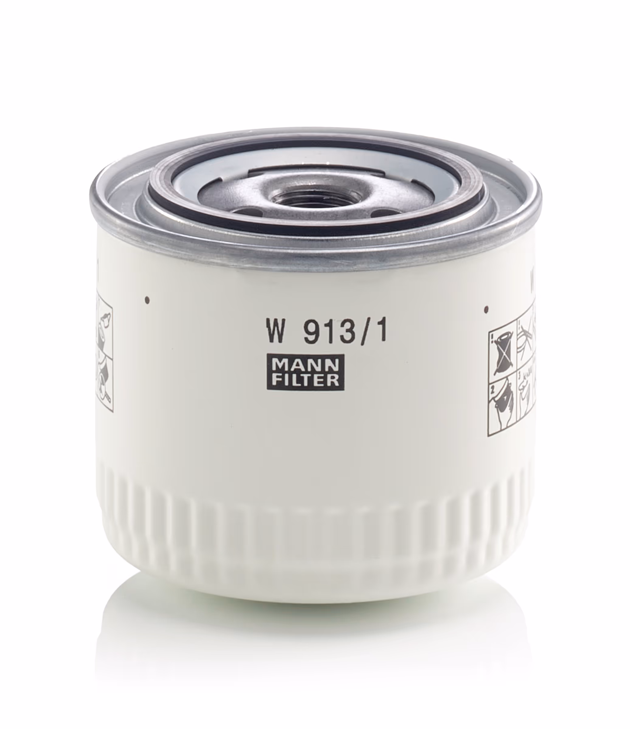 Filtre à huile moteur W913/1 MANN-FILTER
