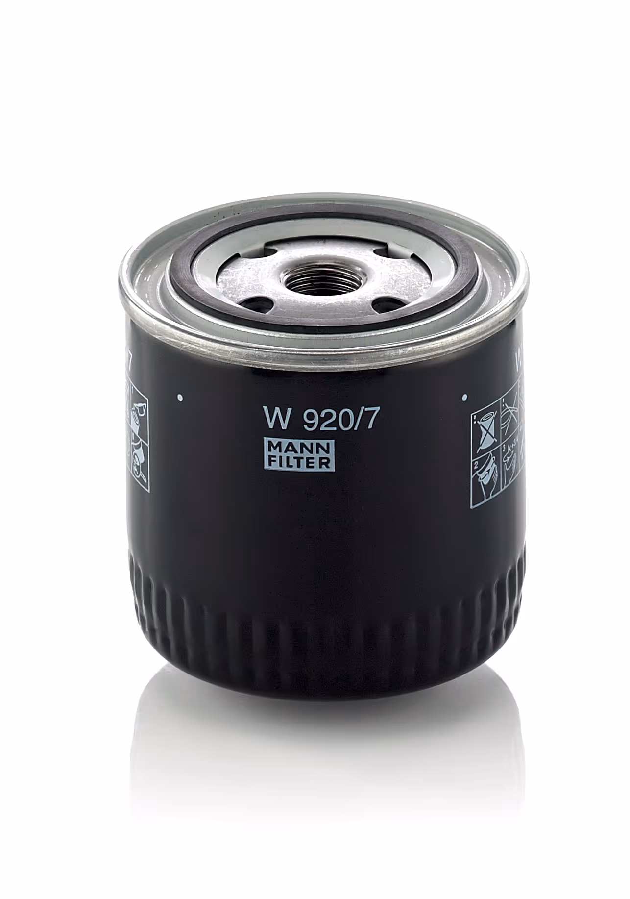 Filtre à huile moteur W920/7 MANN-FILTER