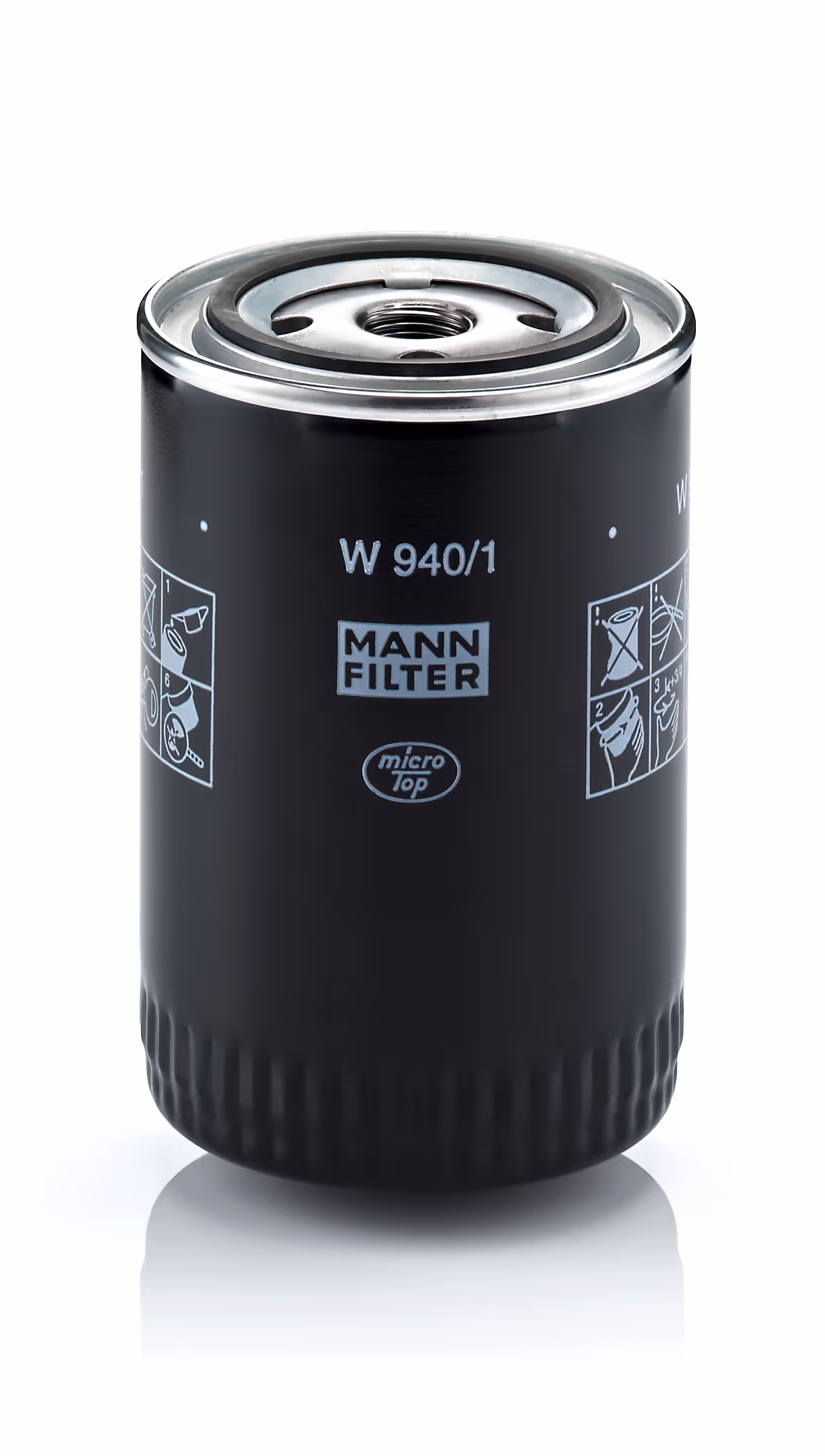 Filtre à huile moteur W940/1 MANN-FILTER