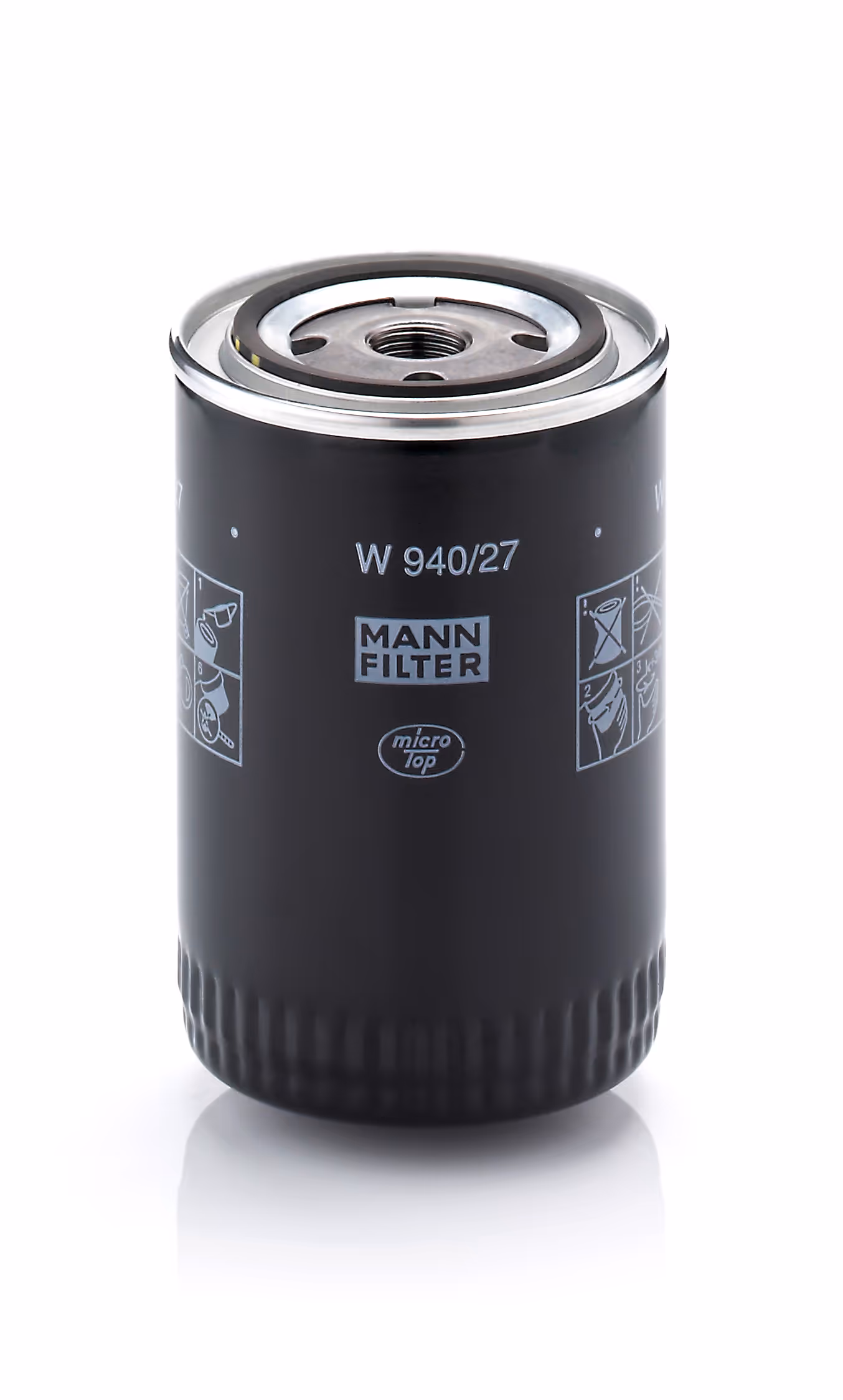 Filtre à huile moteur W940/27 MANN-FILTER