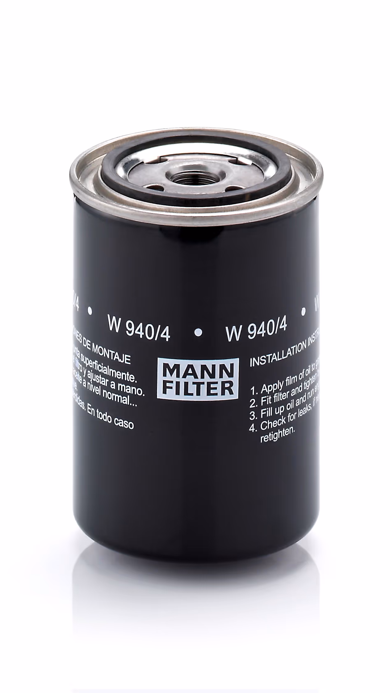Filtre à huile moteur W940/4 MANN-FILTER