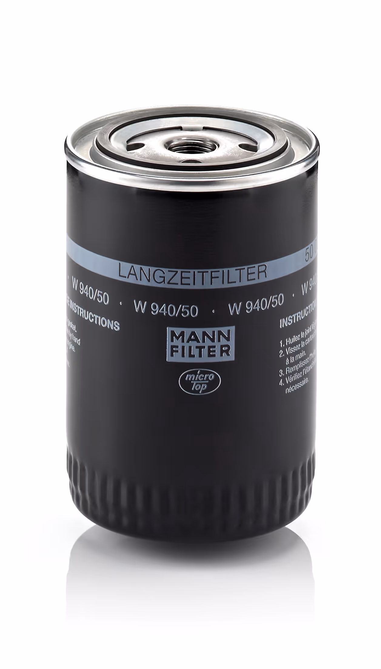 Filtre à huile moteur W940/50 MANN-FILTER