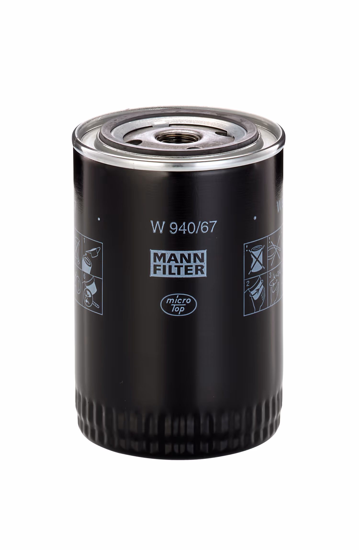 Filtre à huile moteur W940/67 MANN-FILTER