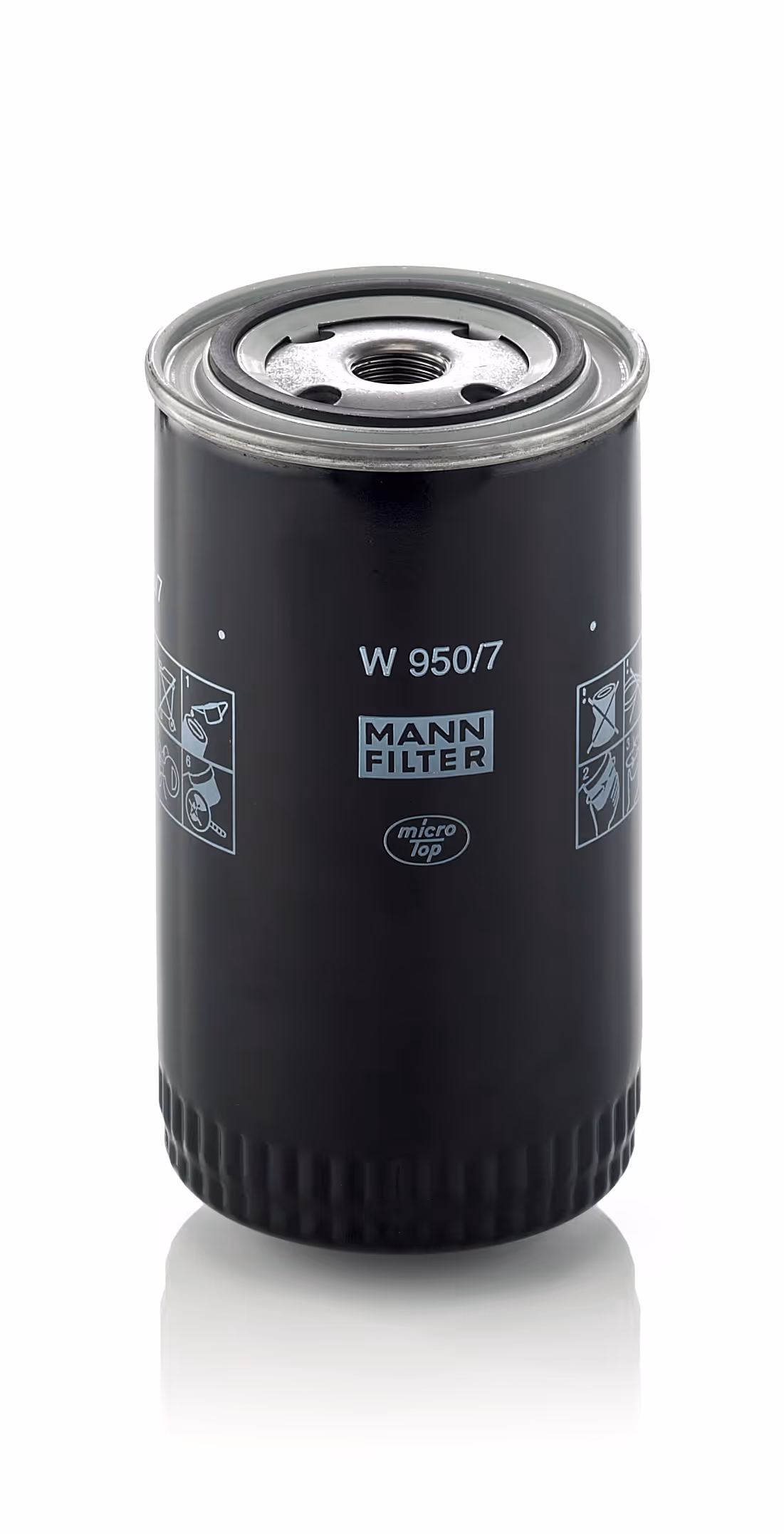 Filtre à huile moteur W950/7 MANN-FILTER